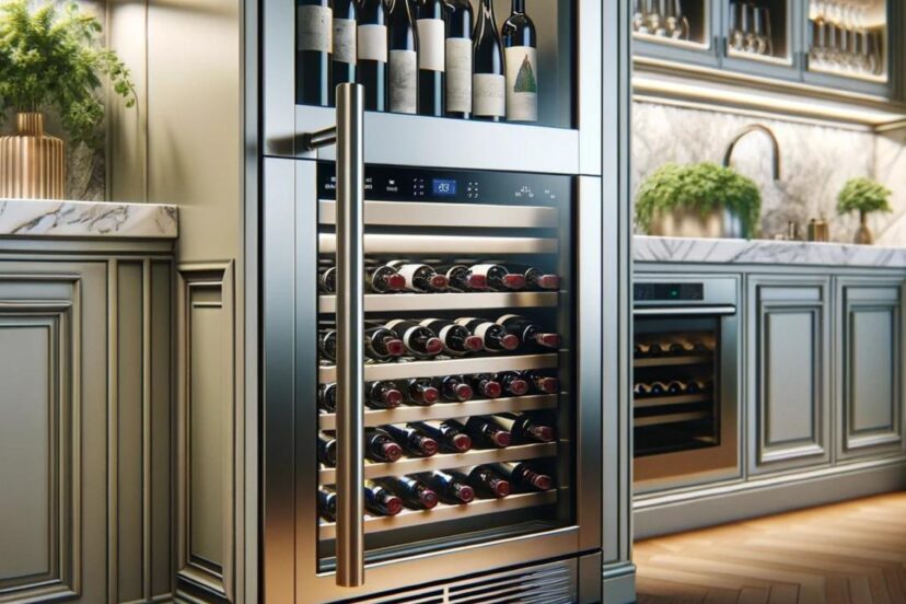 under counter wine fridge