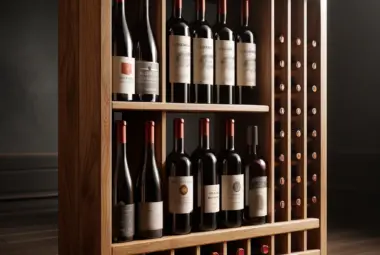 wood wine rack