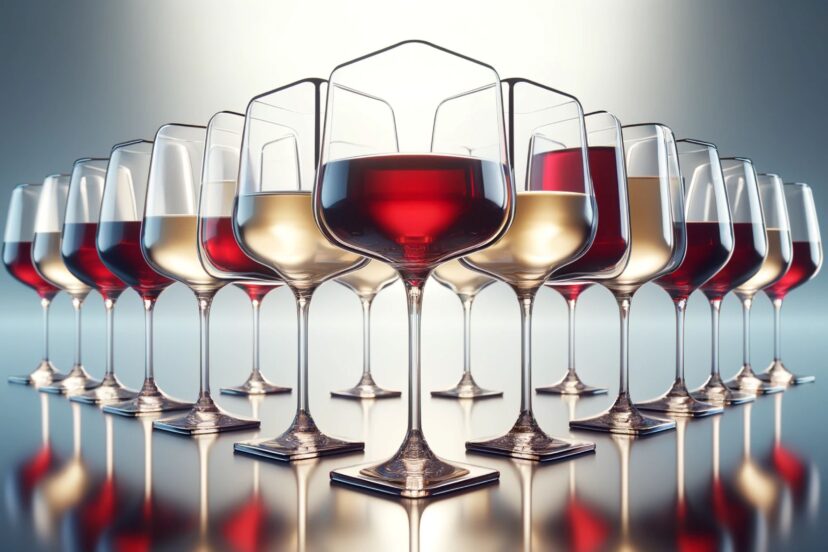 Square Wine Glasses