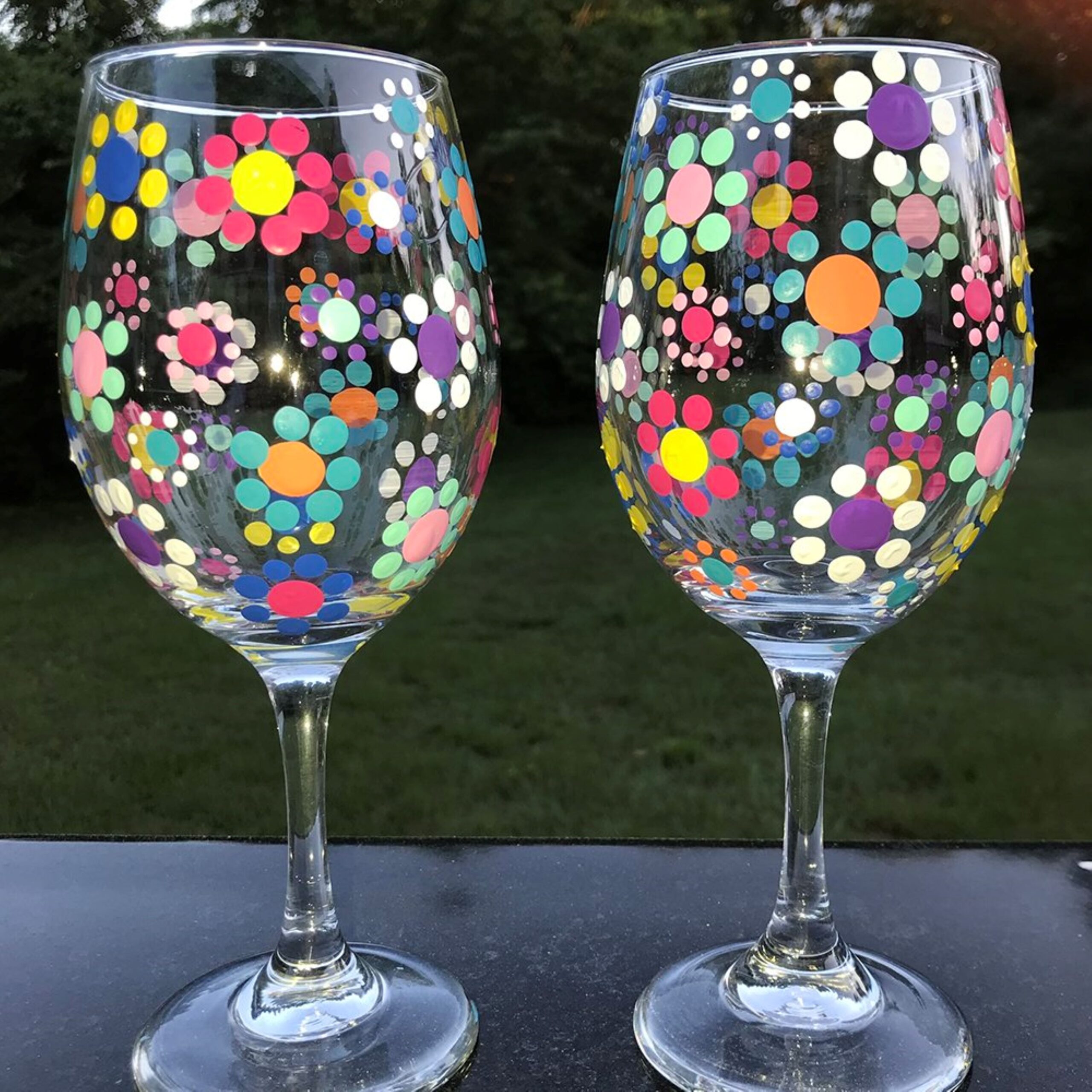 Wine Glass Painting Ideas: Bring Life to Your Glassware Collection ...