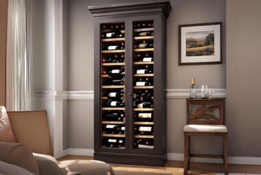 wine storage cabinet
