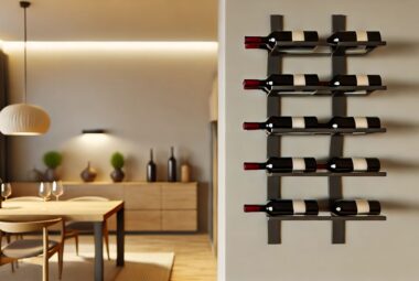 wall wine racks