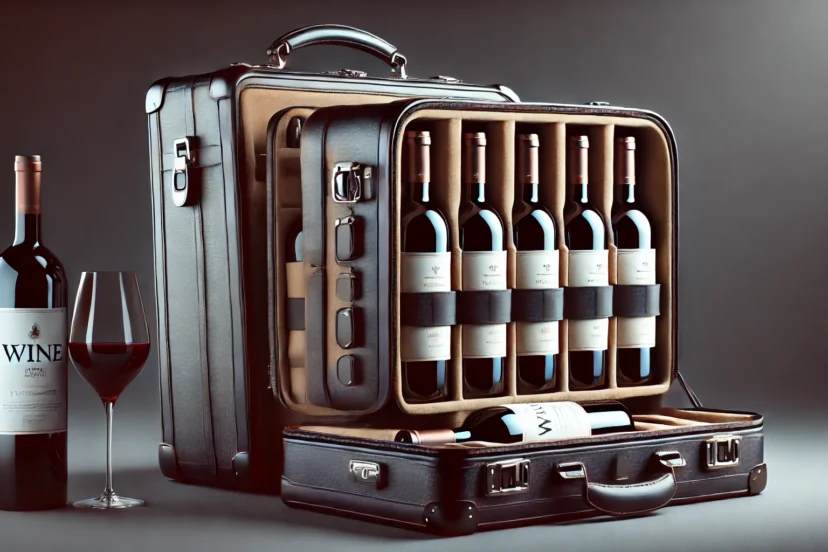 wine suitcase