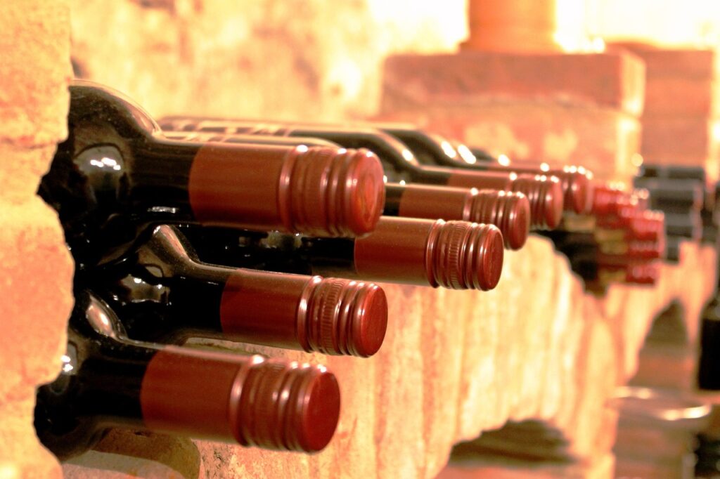 store and age wine at home
