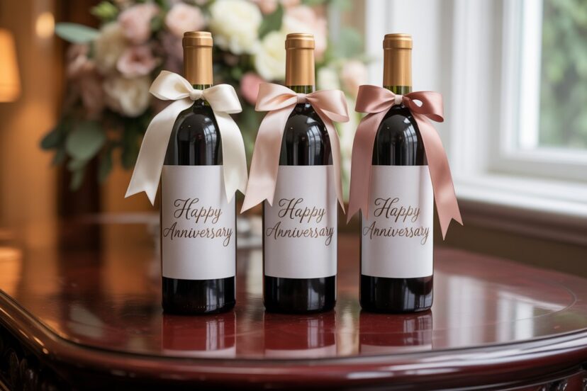 personalized wine bottles